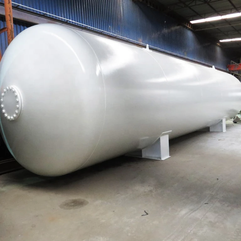 Horizontal 15 m3 propane liquefied gas bullet tank for sale