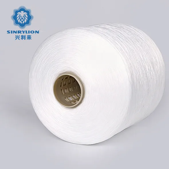 Wholesale high quality twist polyester yarn manufacturer dty for woven label machine