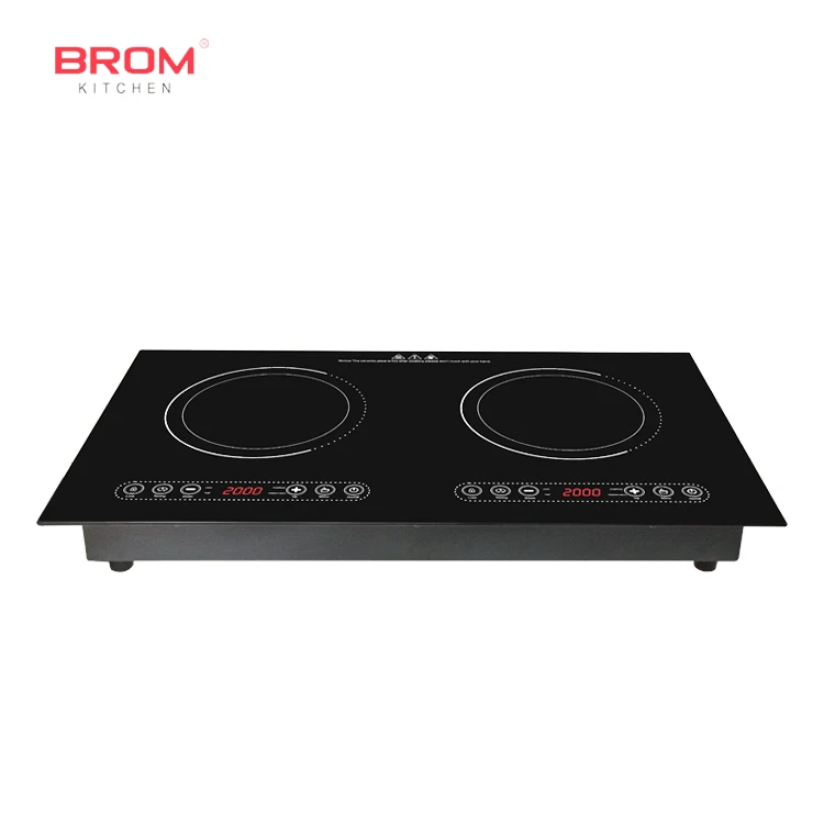 2 burner indection cookers Built-in Electric Double Plates Induction Cooker