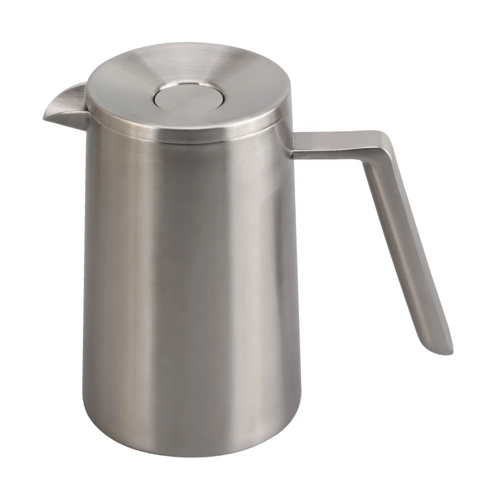 2021 New Fashion French Press Coffee Maker with Stainless Steel