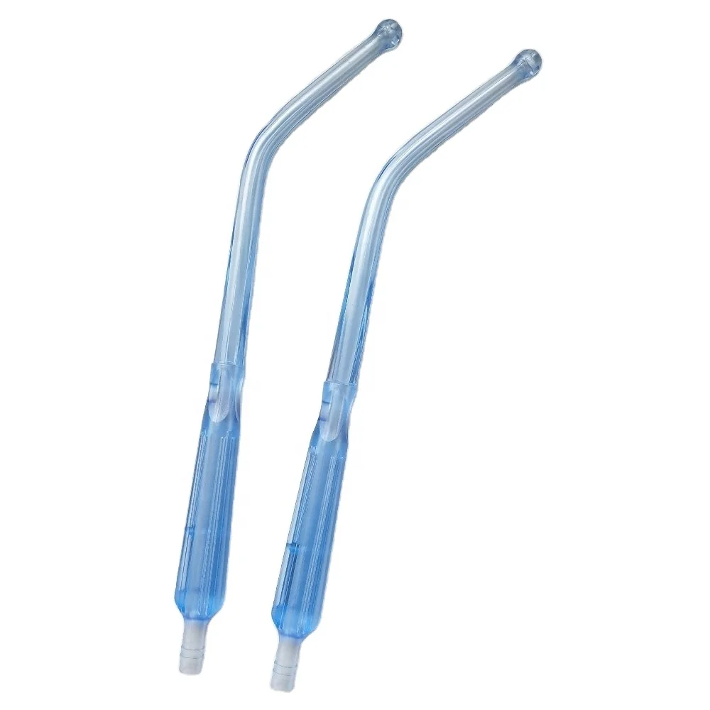 Medical product Yankauer Suction handle suction tube for operation 26cm blue color