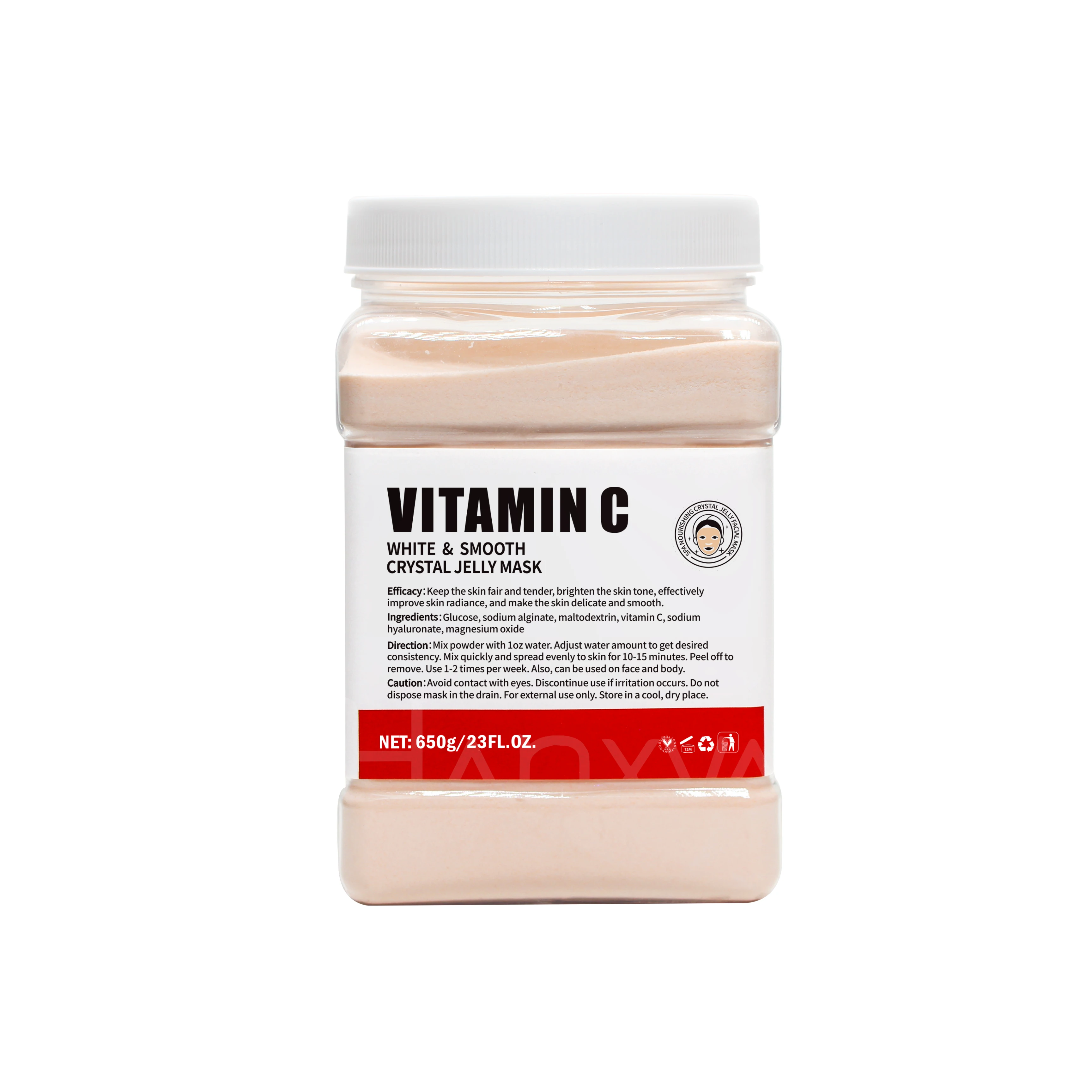 650g  27 Flavors Jelly Mask Own Brand Product Crystal Mask Collagen Exfoliating Anti-Aging Anti-Wrinkle Cleanser Powder Mask