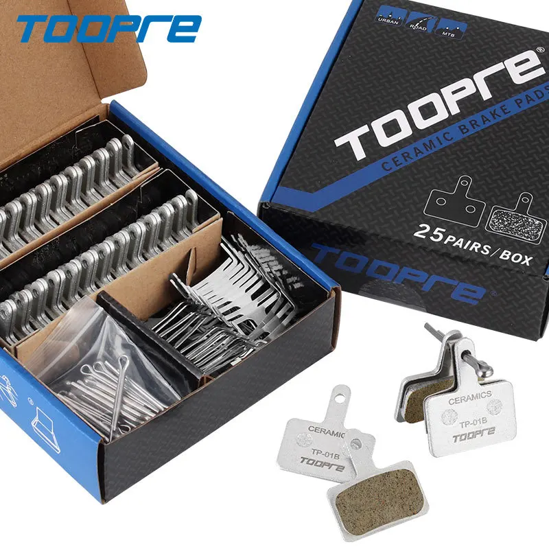 Toopre OEM ODM Top Quality Bicycle Disc Brake Pads Mountain MTB Bike Hydraulic Disc Ceramics Bike Brake Pads