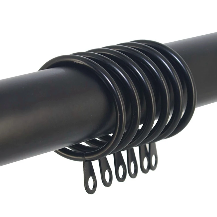 Оптовая продажа, занавески для душа из нержавеющей стали на заказ, металлическое круглое кольцо с отверстием для ванной комнаты