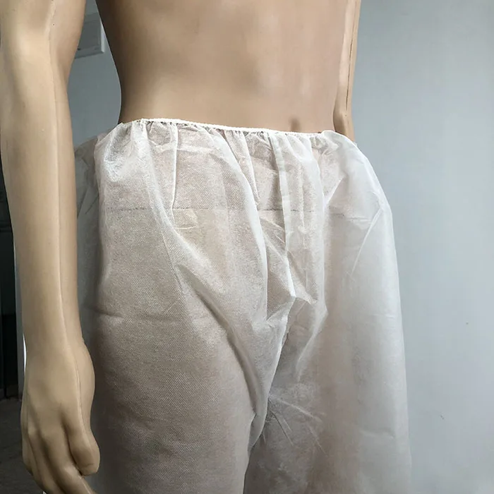 Wholesale PP Nonwoven Disposable Trousers and Pants for Work