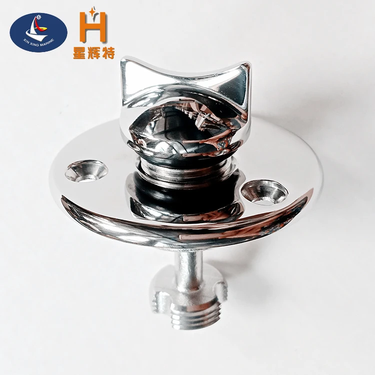 Yacht accessories 316 Stainless steel marine drain plug for boats