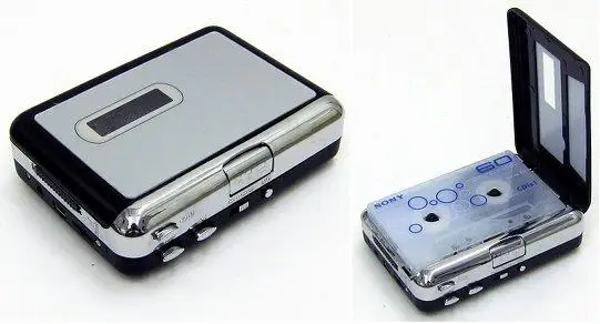 Newest Professional Audio Cassette Player Recorders Tape Walkman USB Cassette Player to MP3 Converter