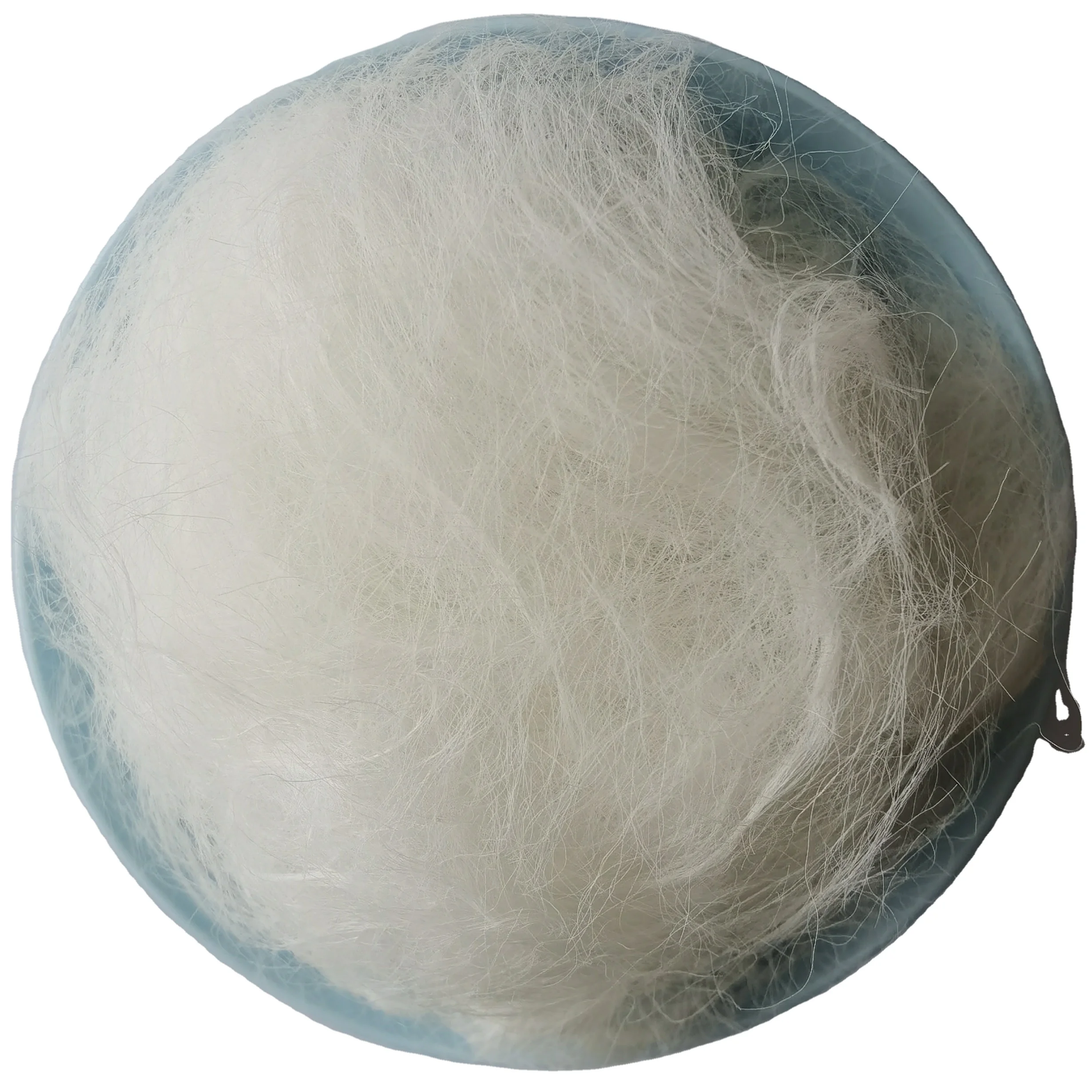 High quality Nylon fiber, angora type nylon  fiber, virgin white nylon fiber/7D*102mm for  Angora wool top