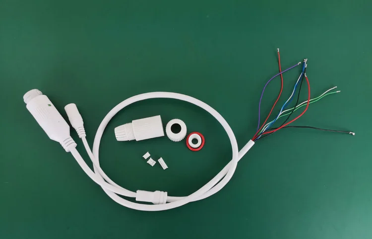 waterproof POE LAN Cable 11p 12v1.5A for CCTV IP Camera Board Module Connector RJ45