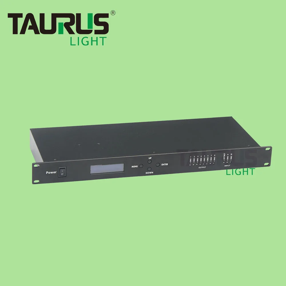 LED light 512 DMX Artnet Ethernet Light  Controller Artnet DMX Controller 8 port  For Stage Dj Light Control