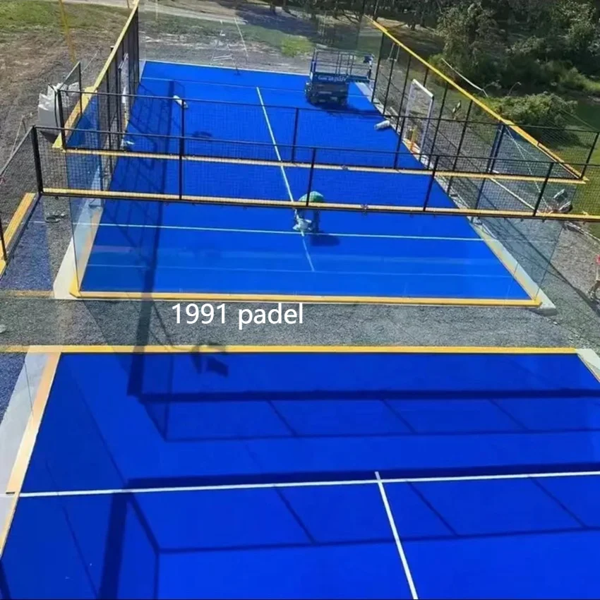 Панорамный Теннисный пол Padel Court Depuy Synthes Cancha de Padle панорамный
