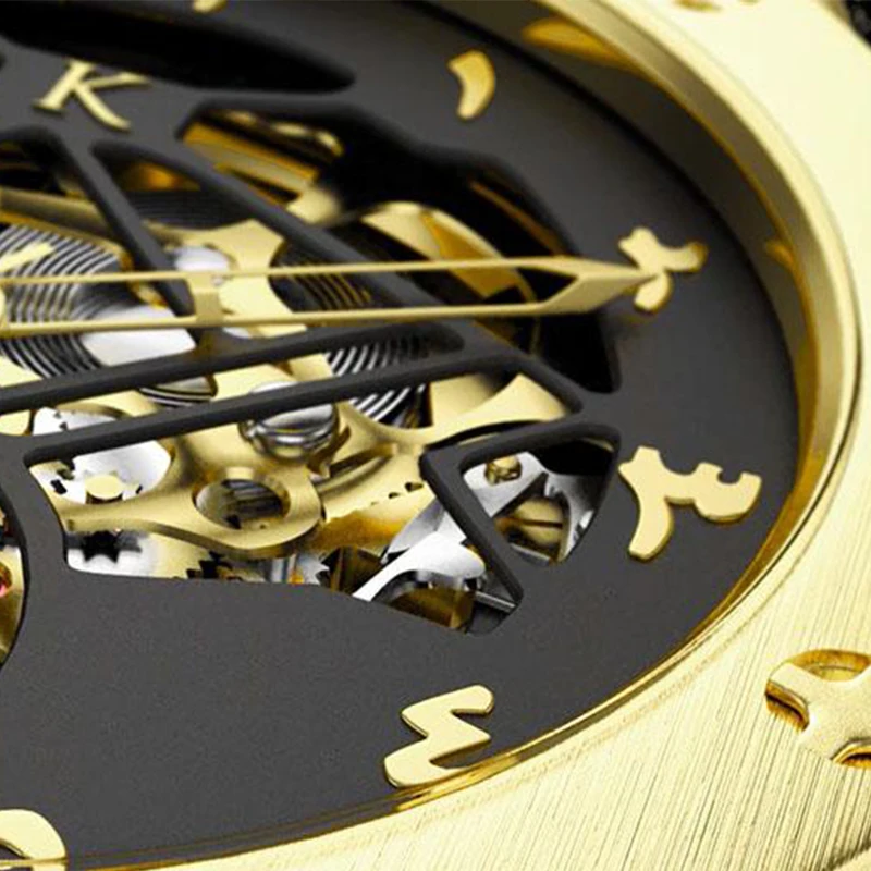 Silicone Strap Private Label Oem Custom Your Automatic Watch Skeleton Best Mechanical Watch