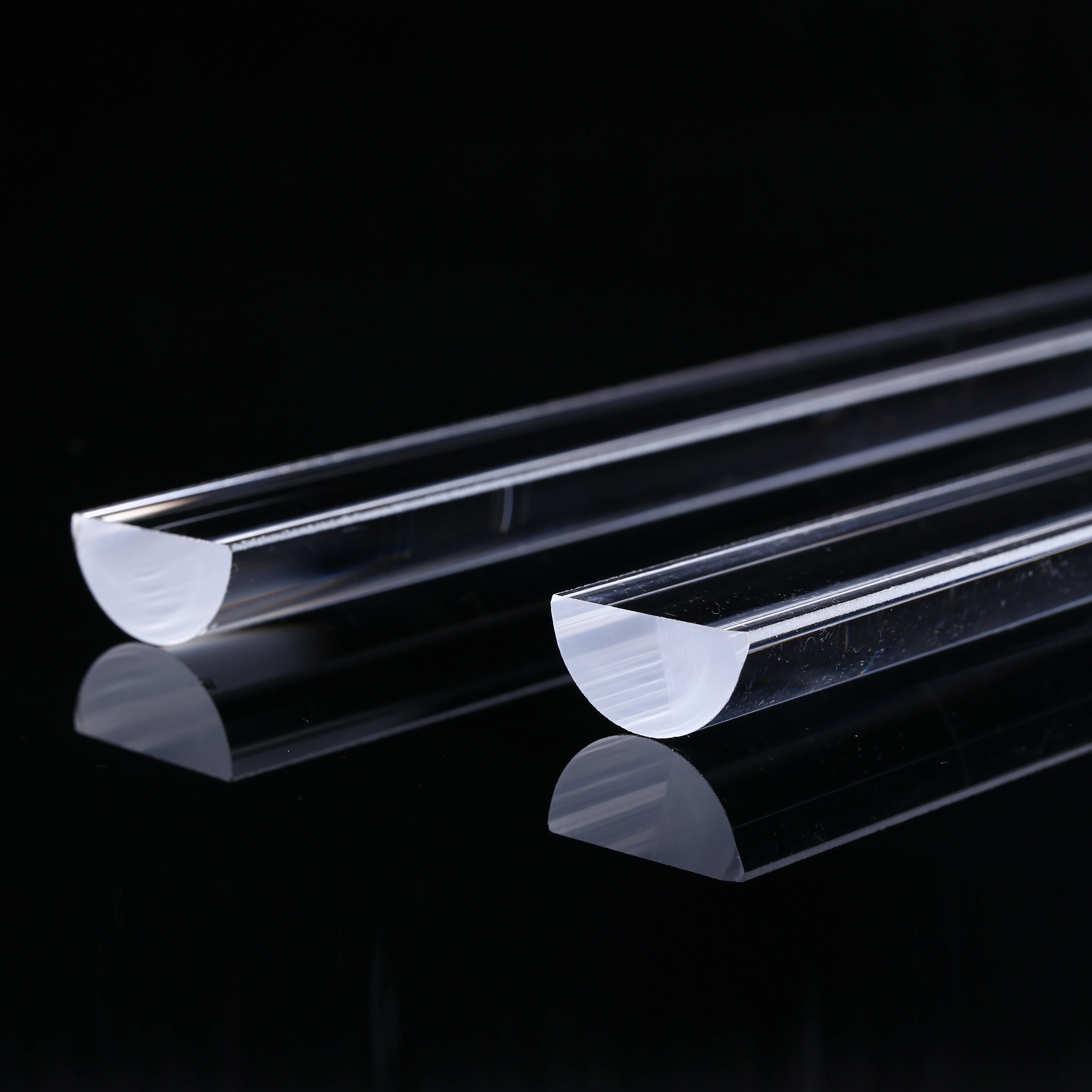 Glass Rod Clear Quartz round bar  Silicon OEM Customized Work Welding Package Accept Moulding Temperature Origin Cutting