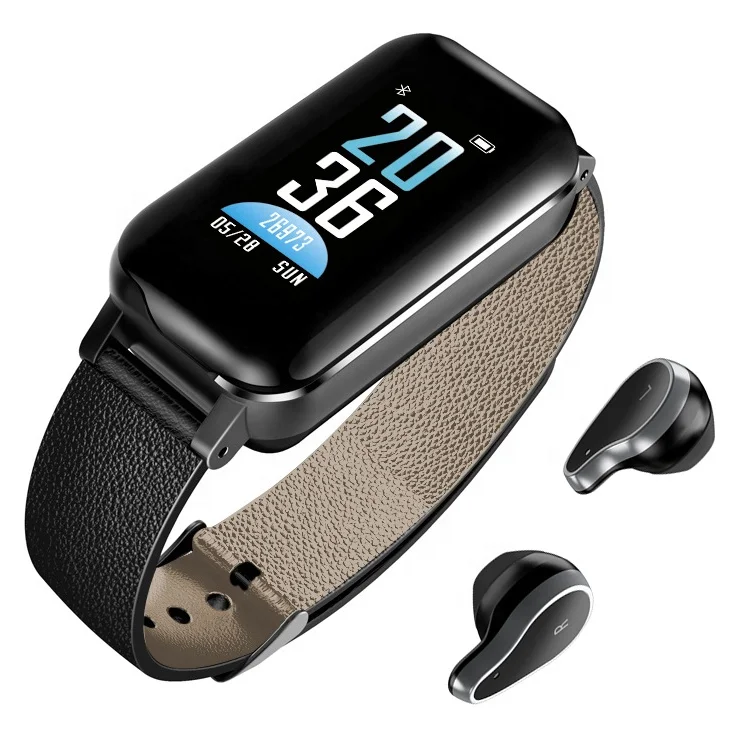 
Free Sample 2 In 1 Earphone Watch Smart Watches Earbuds Bracelet 