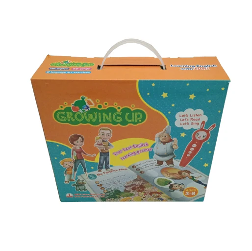 Детская английская обучающая OID audio взросления говорящее перо книги