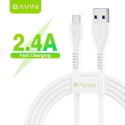 BAVIN Fast Charging Phone Iphone Type-c Micro Usb Cable Wire Data Cables