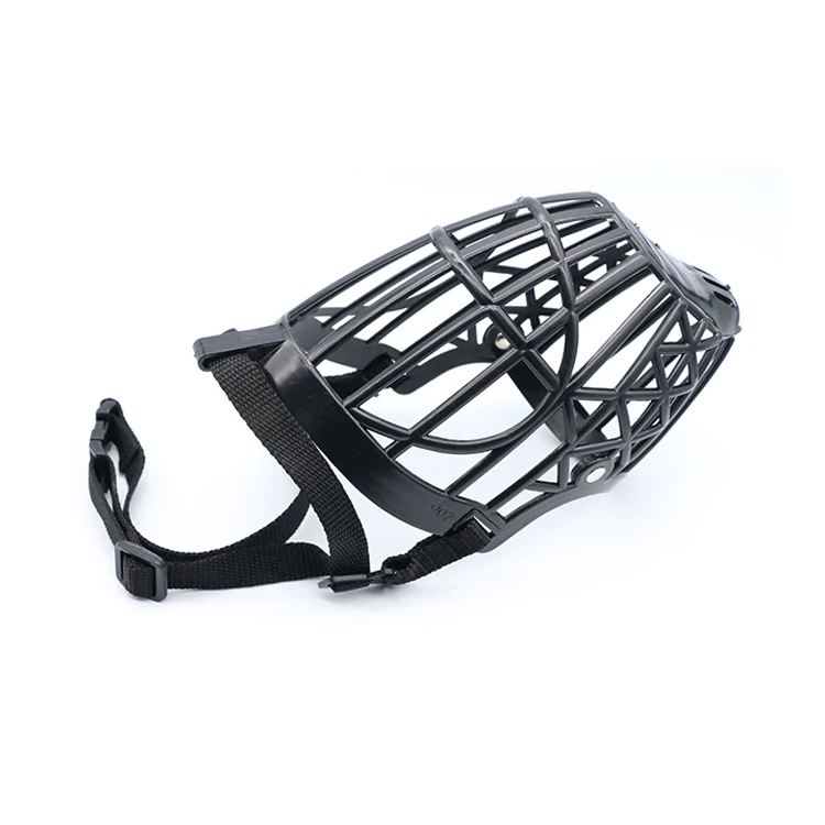 KJM Custom Dog Face Roller Muzzle Breathable Basket Muzzles for Small Medium Large and X-Large Dogs Stop Biting