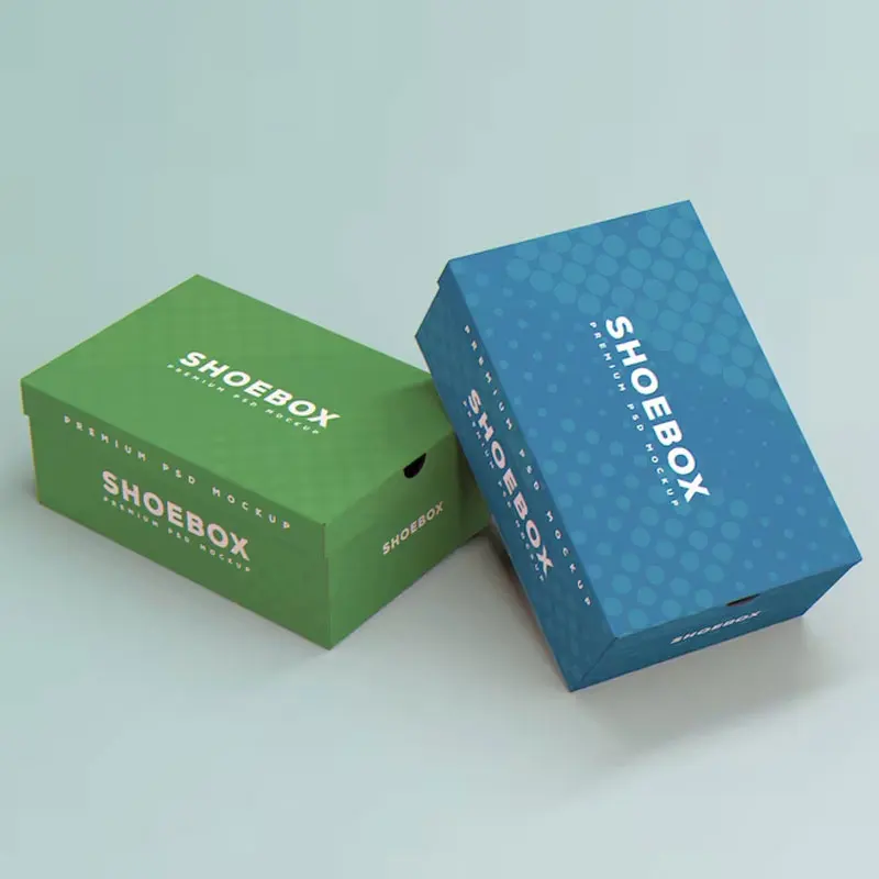 Custom Cardboard Packaging Shoebox Sandals Packing Box