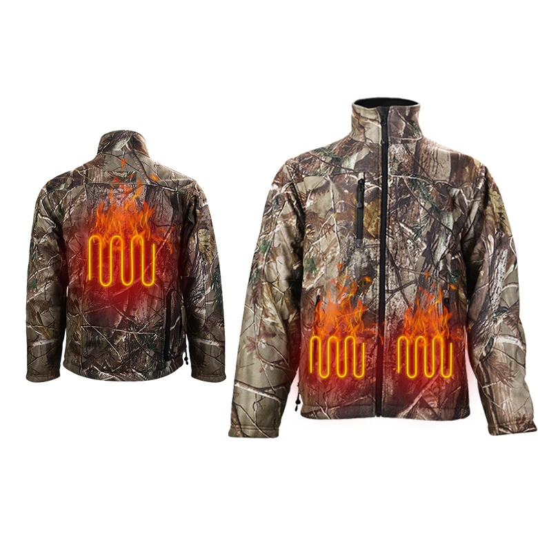 High Quality Unisex 7.4V 12W USB Heated Winter Jacket OEM ODM Black Varsity Hoodie Breathable Feature Windproof Outdoor Winder