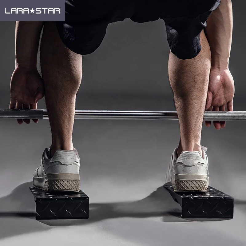 Custom Squat Wedge Block for Weightlifting Calf Stretcher Assist you Work out Deadlift Wedge Iron Material L size