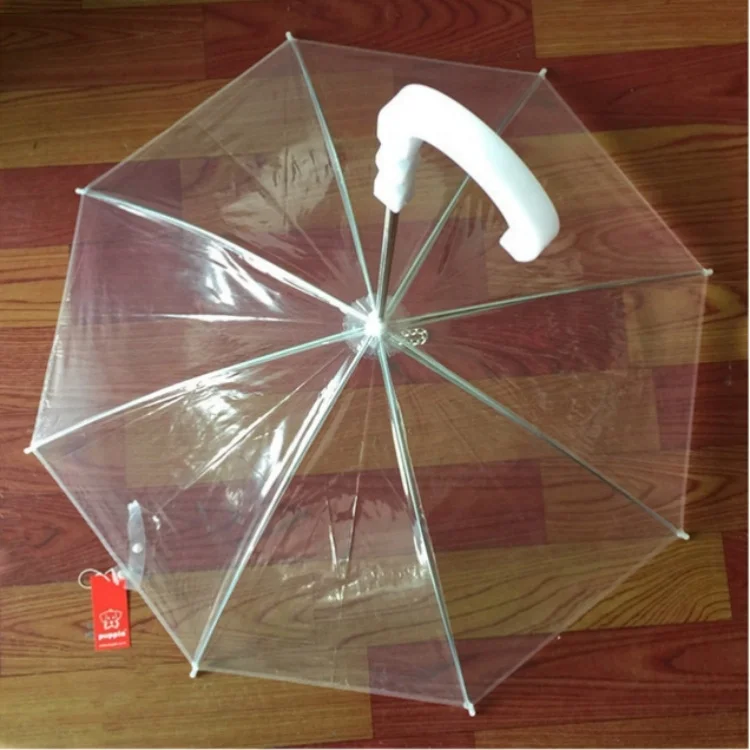 Umbrellas Waterproof For Dog J Handle Manufacturer Wholesale With Logo Printing Manual Dog Umbrella