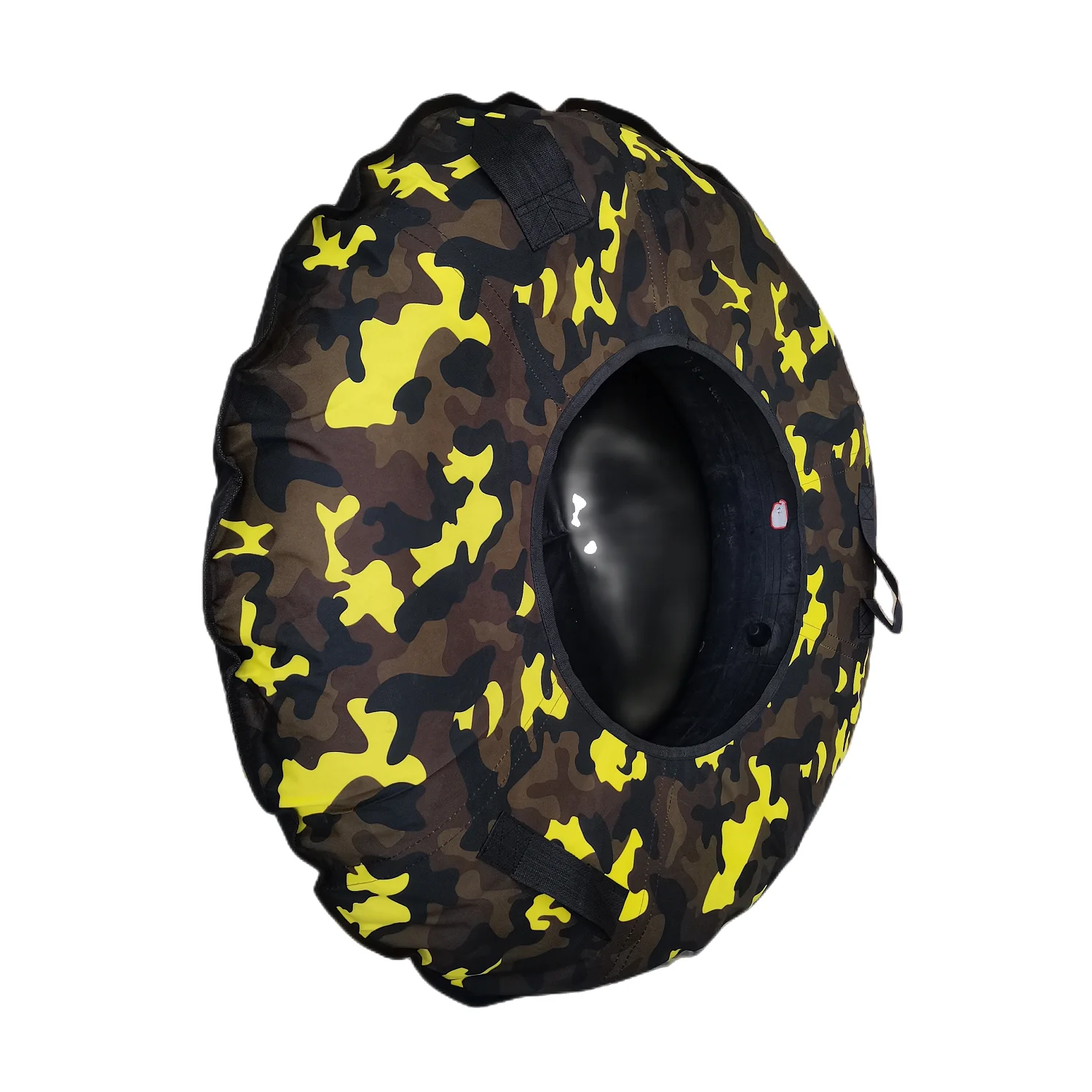 High Quality Adult Snow Tubes with cover 100cm 110cm 120cm for Winter Play with soft PVC bottom