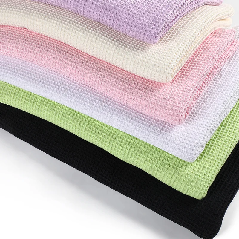 21*21 cotton waffle textile fabric sofa cover slacks texture woven fabric