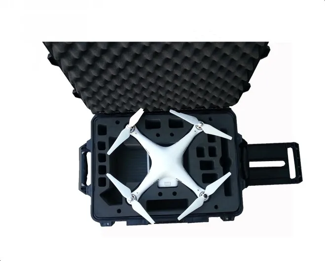 Briefcase dji inspire case IP67 waterproof shockproof dustproof hard plastic case