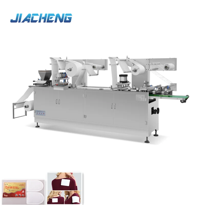 medical abdomen heating transdermal hand warmer pain relief round patch making machine