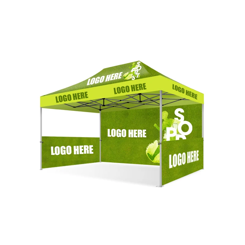 Heavy Duty Metal Frame 3x3 10x10 Waterproof Red White Outdoor Gazebos Canopy Stretch Big Tent Outdoor For Events