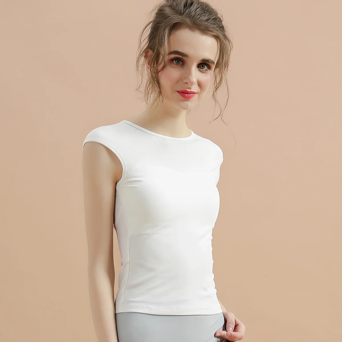 [Бесплатный образец] женские майки, услуги дизайна одежды, Женские Дышащие майки на заказ