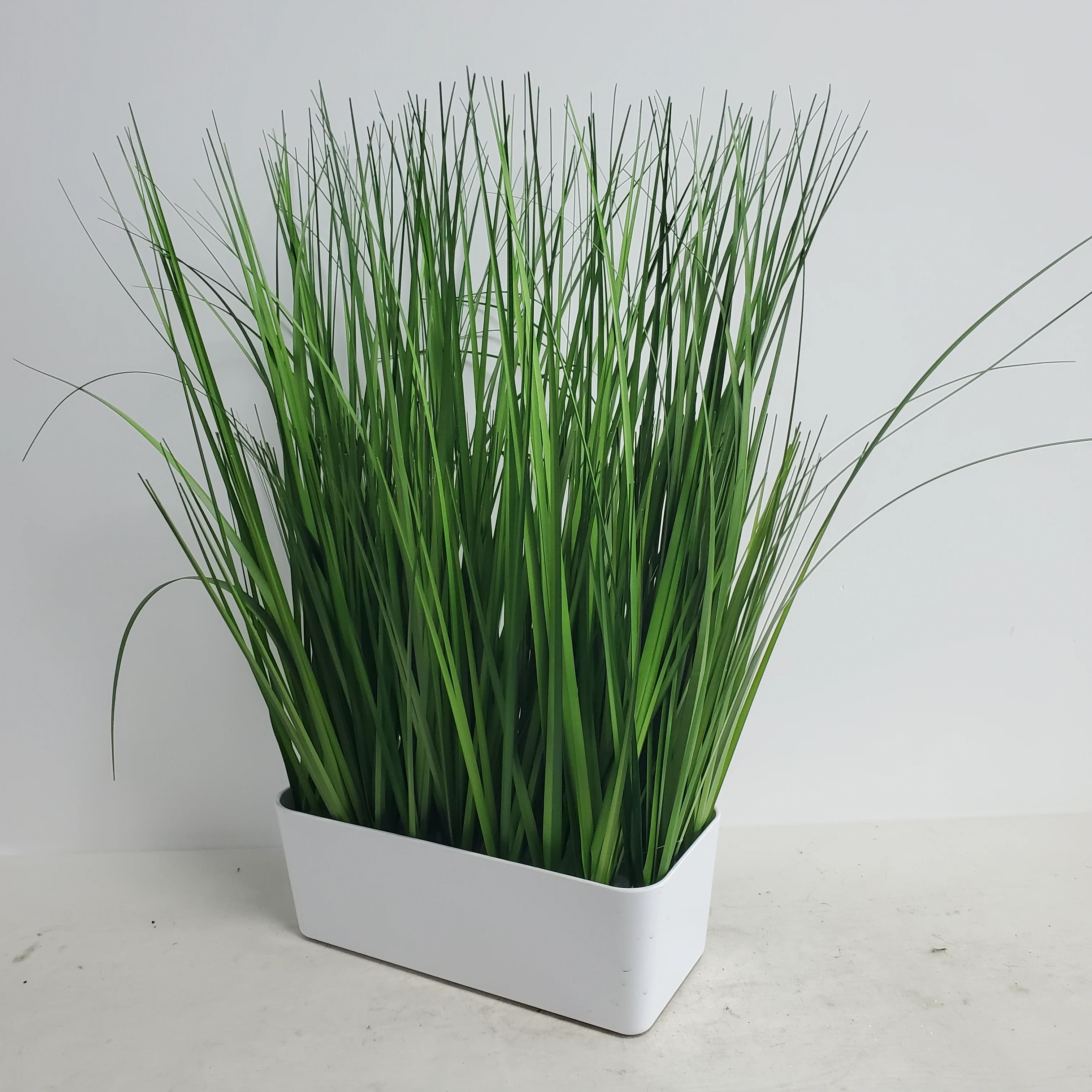 wholesale Artificial seagrass Plants Plastic Flower Arrangement Plant  Greenery Artificial Onion Grass For Wedding Home Decor