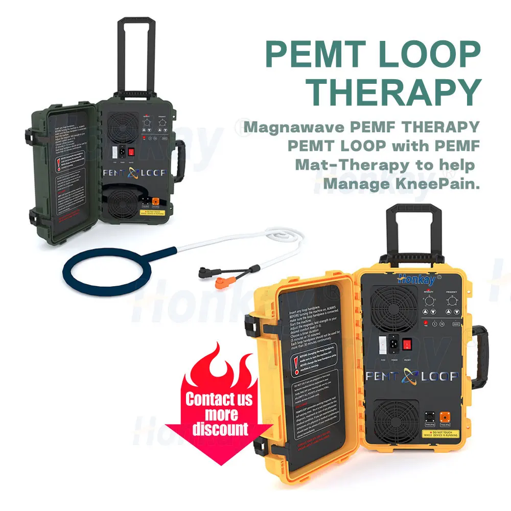 Portable PEMT LOOP Pulsed Electromagnetic Field Therapy Equipment Promote Metabolism Enhance Blood Qxygen Supply