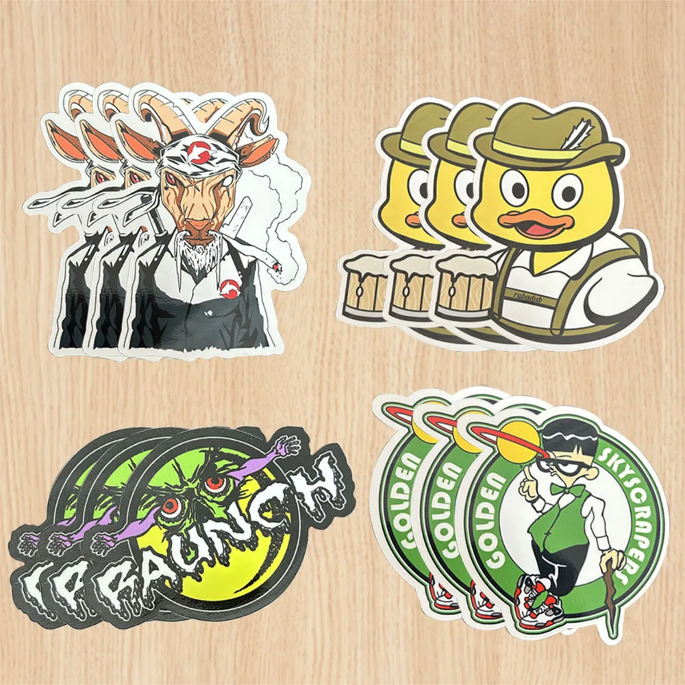 Self Adhesive UV Waterproof Holographic Sheets Sticker Anime Vsco Clean PVC Label Custom Logo Recyclable Die Cut Vinyl Stickers