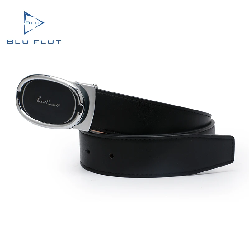 New design leather belts men belt custom alloy smooth buckle luxury engraved cowhide leather belts