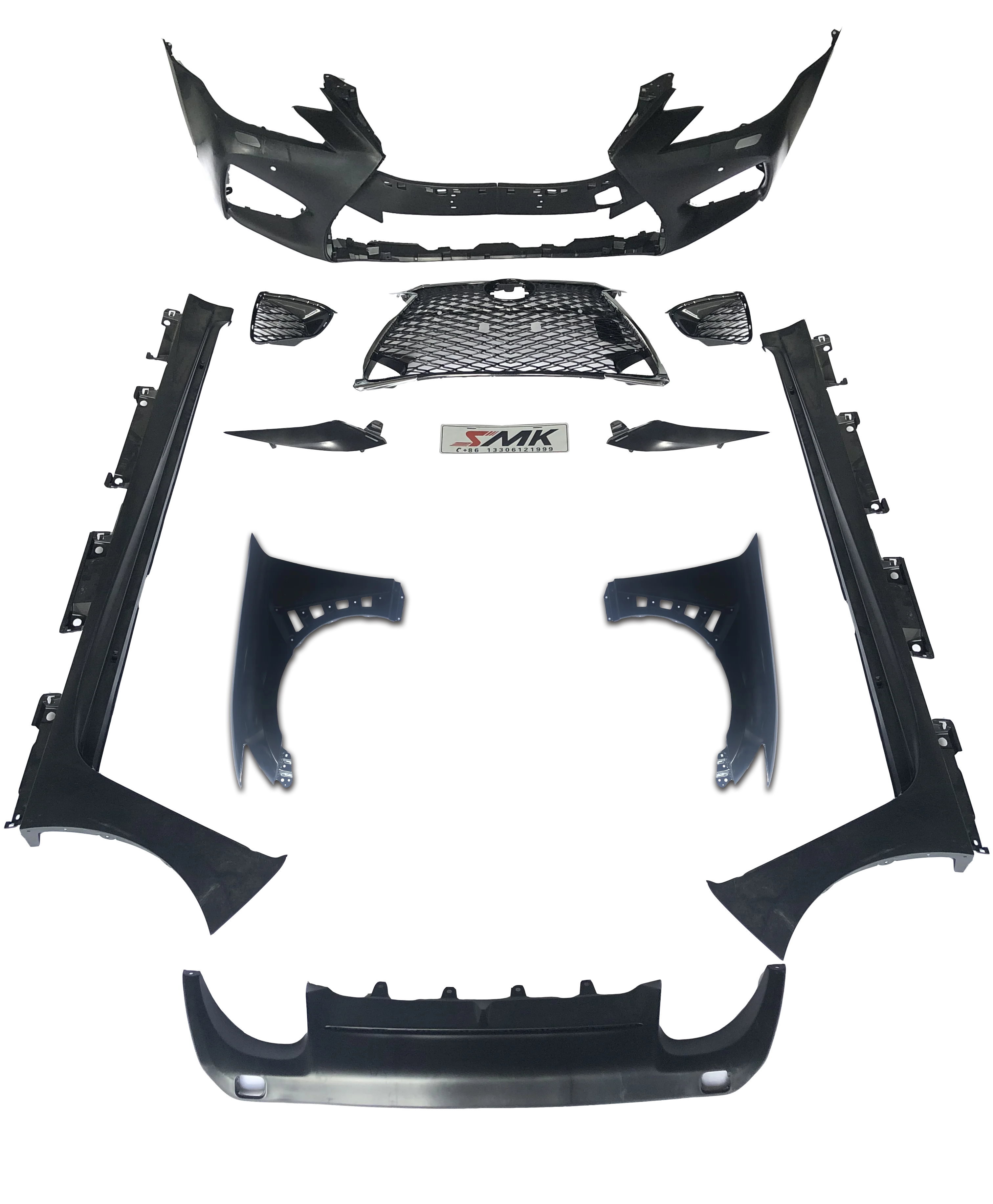 SMK BODY KIT FOR LEXUS 2014-2016 GSF F-SPORT  1:1 KIT
