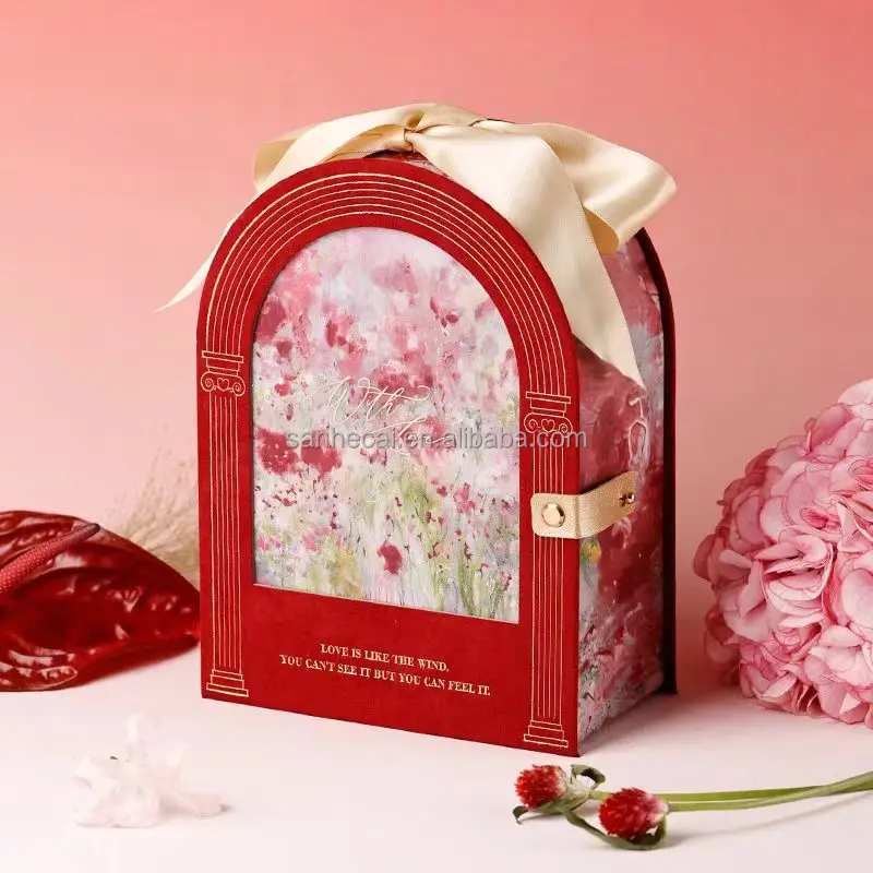 Dream Home Gifts Specialty Corrugated Wrapping Set Perfume Cosmetics Includes Ribbon Decoration Jewelry Wig Packaging Wedding