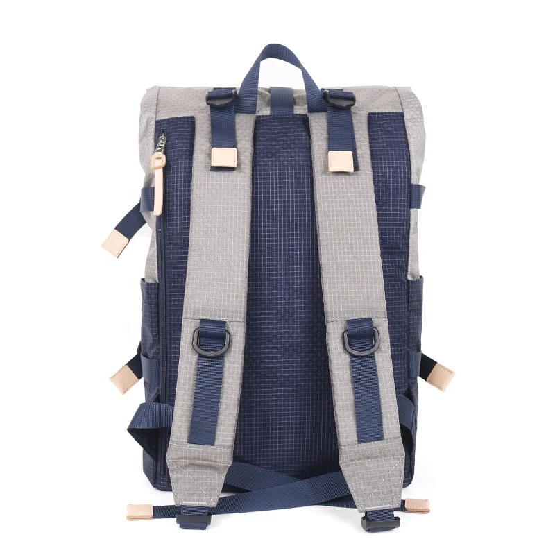 CHANGRONG Custom Casual waterproof polyester lightweight Roll top laptop casual sports backpack man