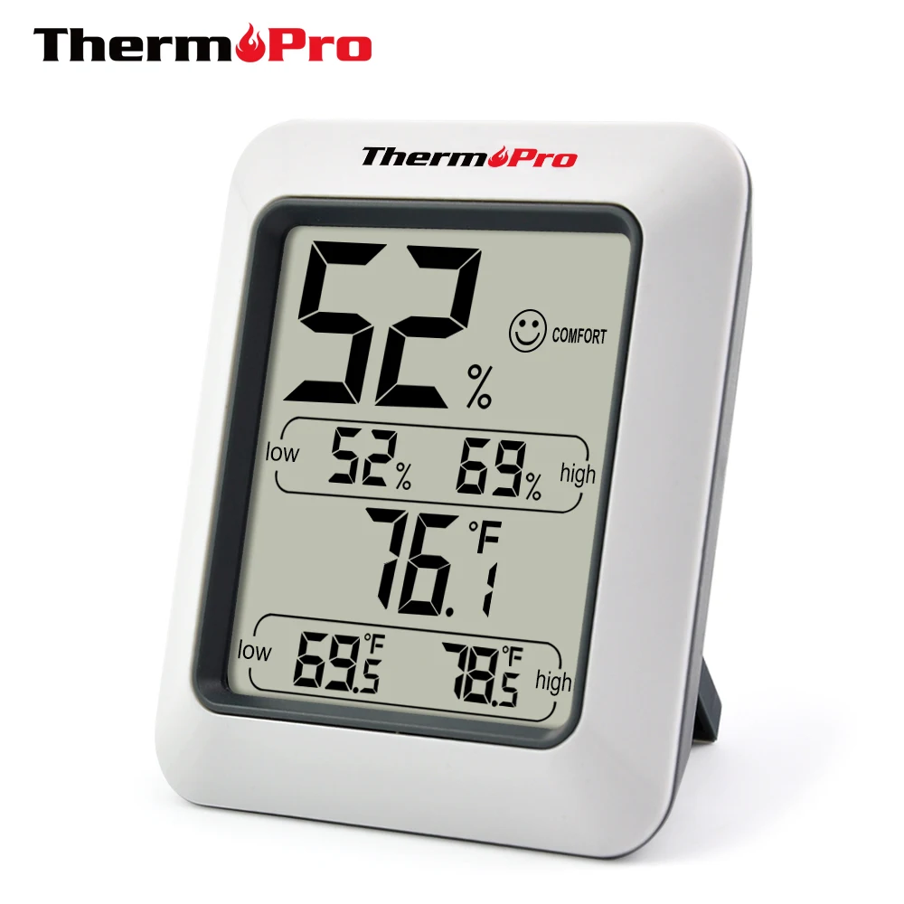  ThermoPro TP50 Лучшая детская комната гигрометр термометр Метеостанция для