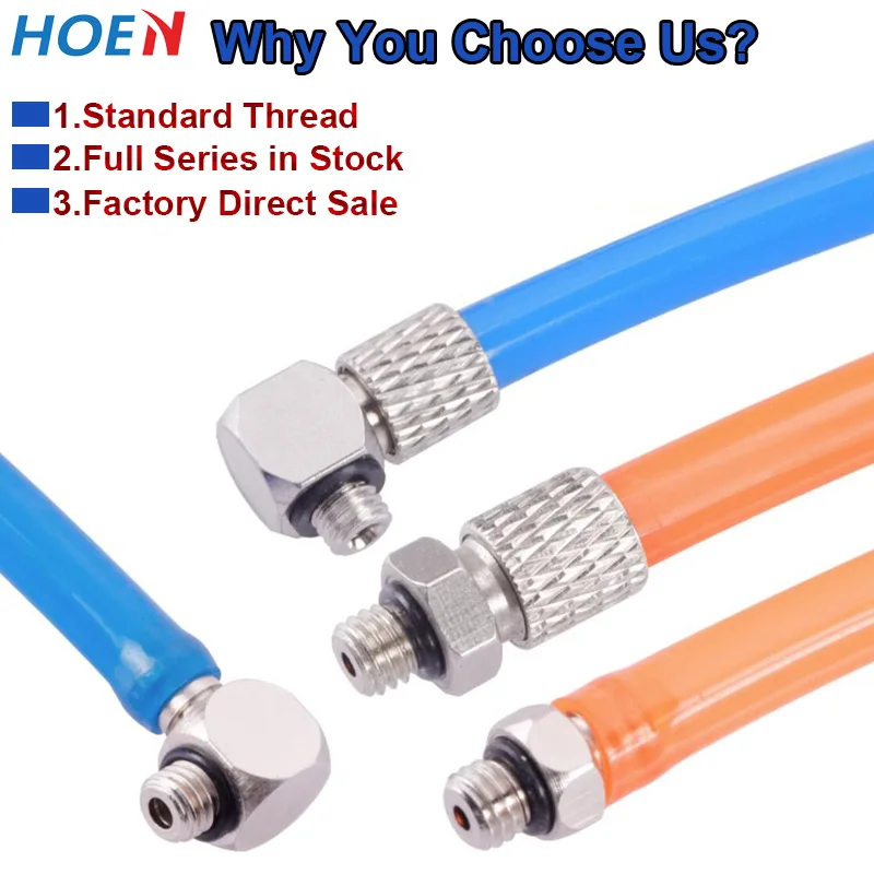 Miniature Fittings SMC Type Hose Nipple Pu Tube Connectors M-5AU-3/4/6 M-5ALU-3/4/6 M-5ALHN-4/6 M-5ALHU-3/4/6 Barb Fitting