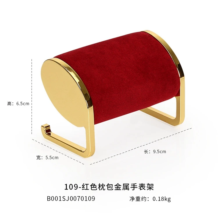 Wholesale Jewelry Display Velvet Bangle Prop Watch Holder Stand for Showroom