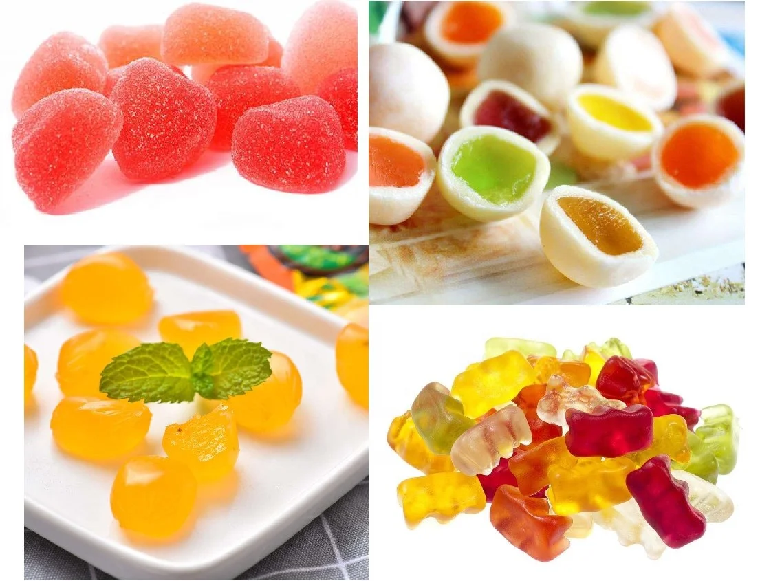 Tailored Fully Automatic Jelly Cube Candy Production Line with Food Grade Material