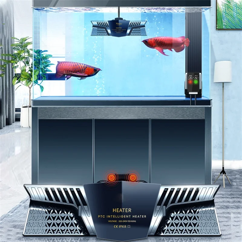 zaohetian Aquarium heater with removable ABS automatic thermostatic heating rod for fish tank fish pond
