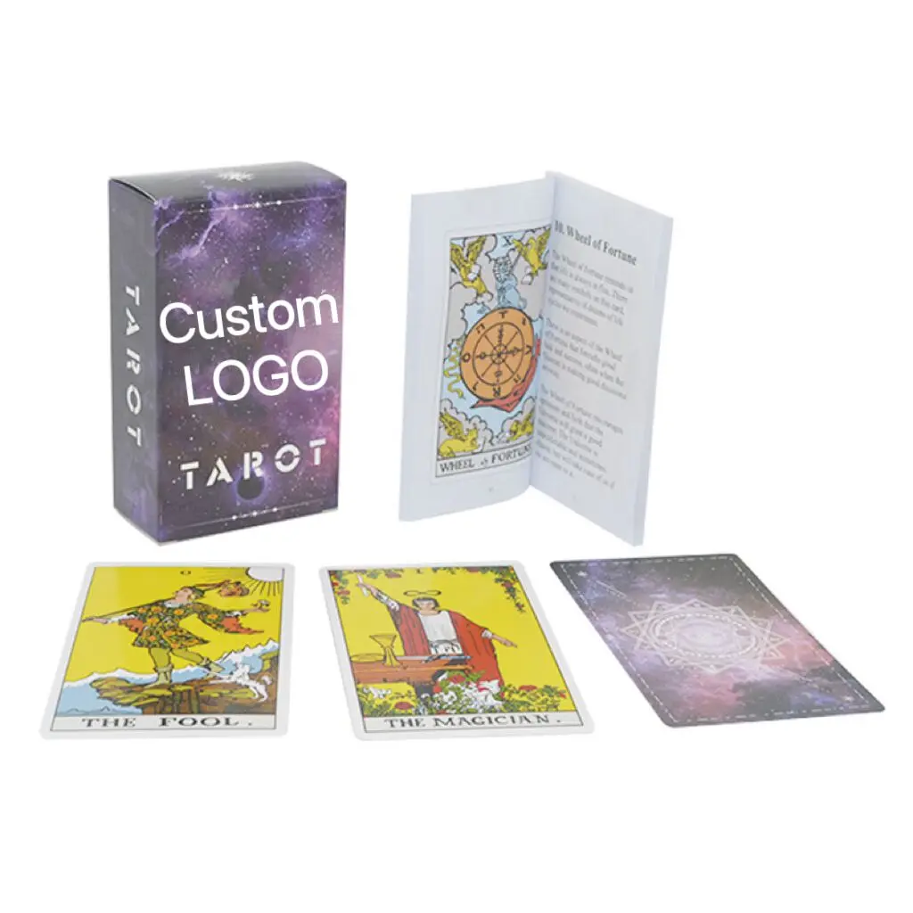 Tarot Cards Custom Printed Tarot Cards With Book