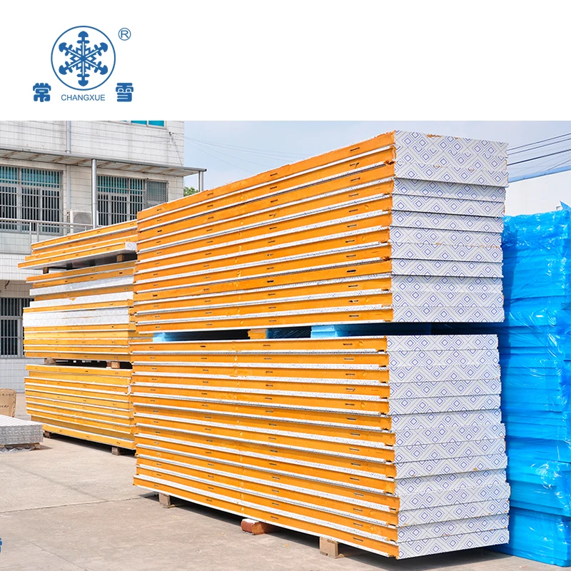 Good Insulation PU Sandwich Wall Panel Polyurethane Sandwich Panel