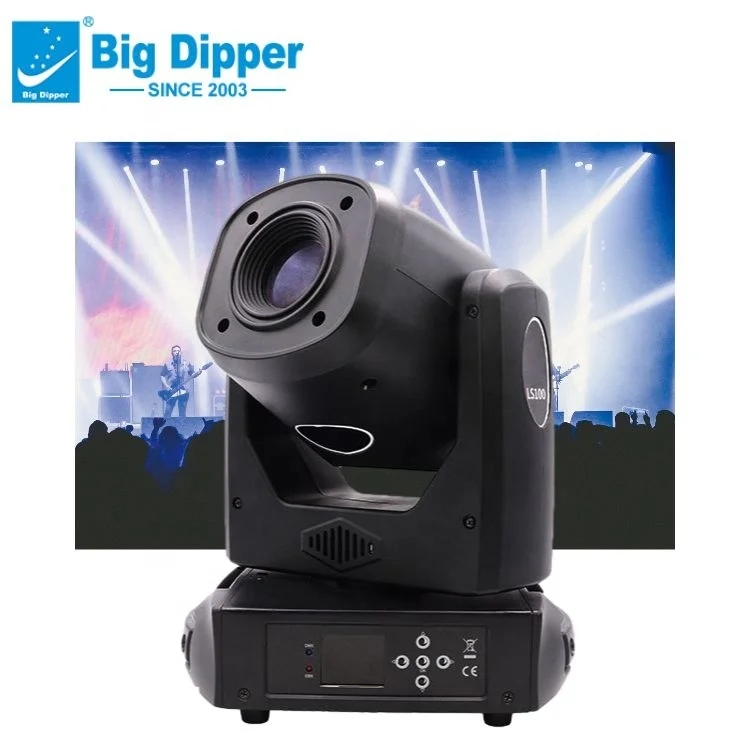 Big Dipper dj light system 90W led stage spot moving head light with rotating gobo suit for night bar