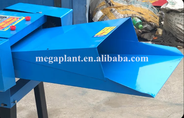 electric animal feed farm grass and chaff cutting machine