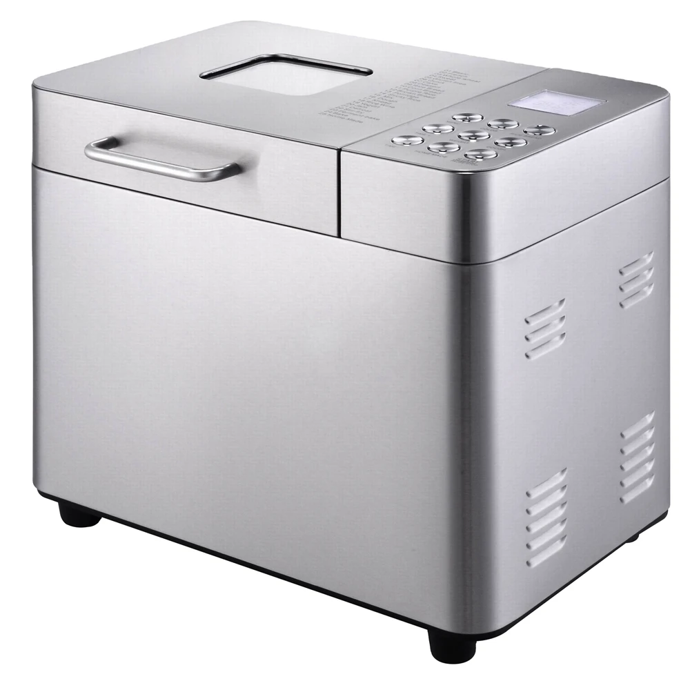 2 LB Capacity 15 Hours Delay Household Programmable Bread Maker Machine With 25 Digital Programs