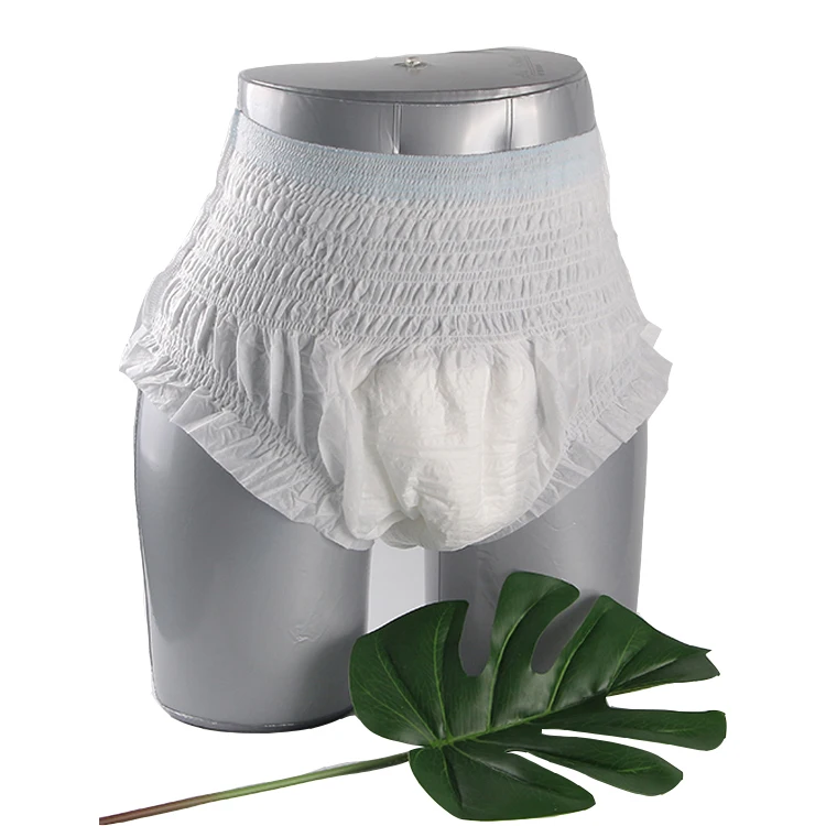 Super Soft Disposable Unisex Manufacture In China Free Samples Incontinence Underwear Disposable Adult Pull Up Pants For Men