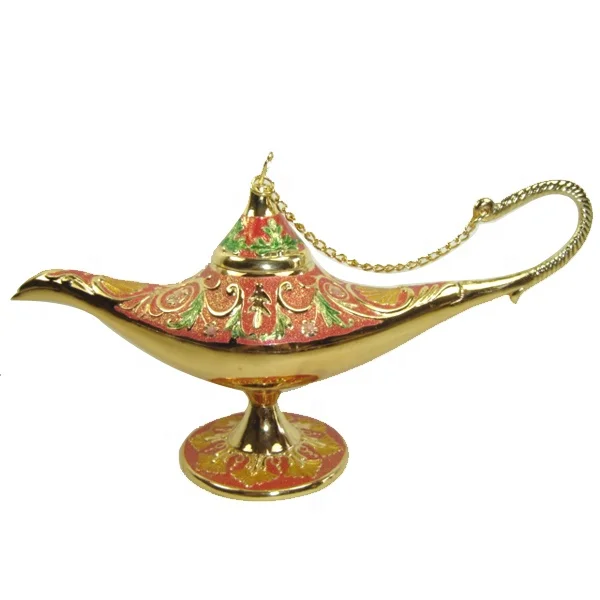 antique enamel metal alladin craft